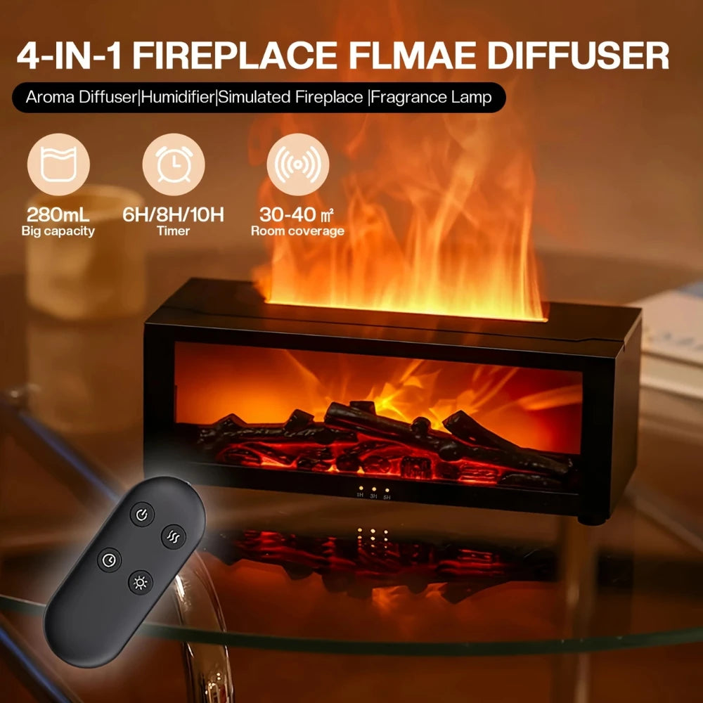 Fireplace Flame Diffuser
